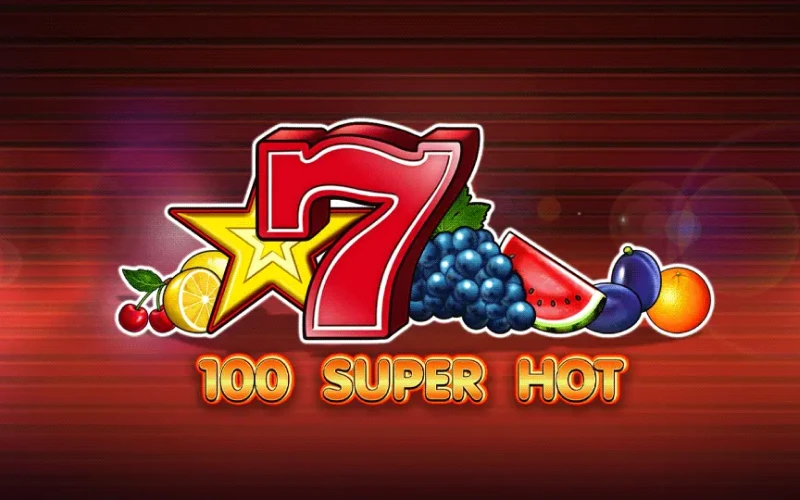 Spin the reels on 100 Super Hot slot game at 1Win India.