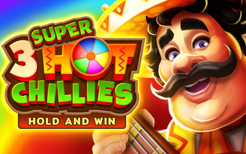 Play Super 3 Chillies Hold and Win slot at 1Win India.