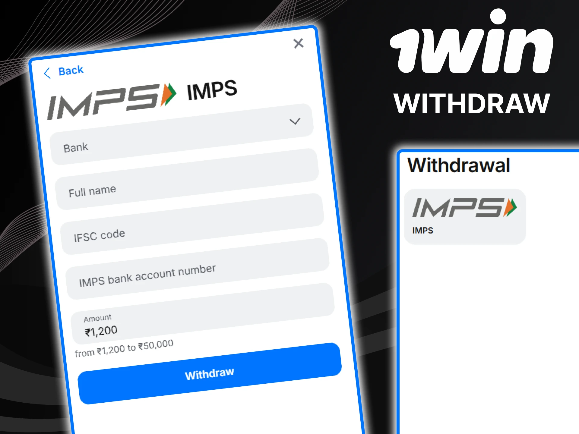 Withdrawing funds from 1win is not difficult.